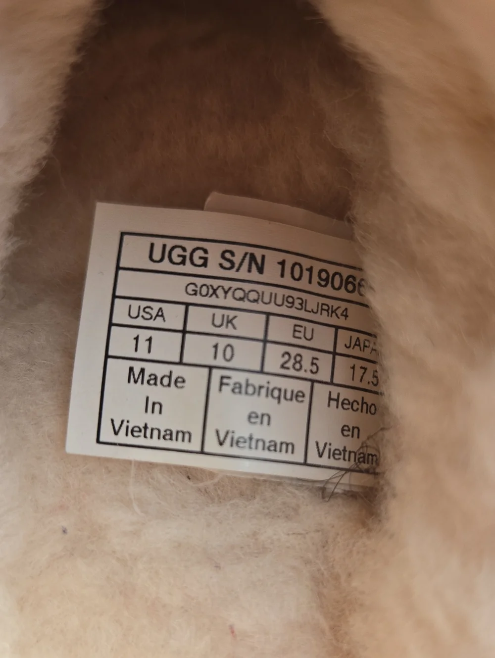 UGG Kids' Tasman II Slippers SIZE KIDS 11T 1019066K
